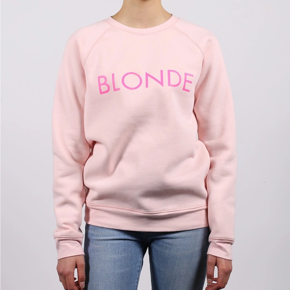 “BLONDE" Classic Crew Neck
